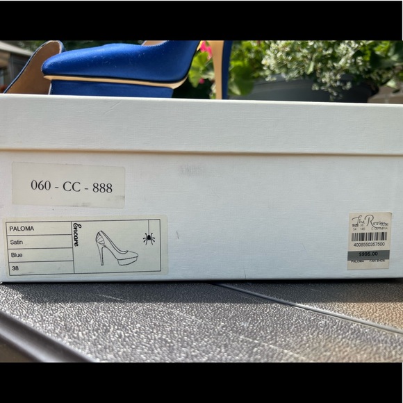 Charlotte Olympia Paloma blue high heels - Picture 5 of 5